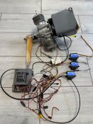 Двигун та електроніка з невідомого БПЛА