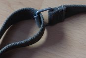 Сумка под противогаз на кнопках, соль перец, б/у, армия ВС Швейцария