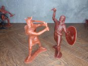 Солдатики-викинги СССР большие 14 см