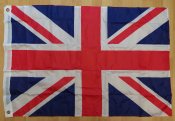 Флаг Великобритания на люверсах,...