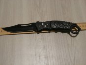 Ніж складний викидний Columbia 1641 "Морський коник" на кнопці 23.5см