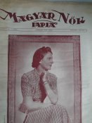 Антикварний журнал моди Угорська жінка. Угорщина 1940 р. №4.