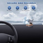 Креативний автомобільний освіжувач із сонячною панелю