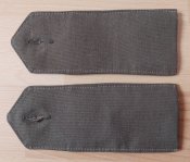 Погоны муфты на куртку, олива, 2007 г, пара,...