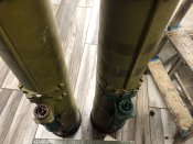 Тубус від ракети 9М113 ПТРК «Конкурс» або «Фагот» (порожній)