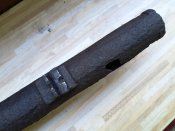 Ресивер MP-40 у сборі зі стволом.