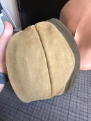 Пилотка РККА из лендлизовской ткани