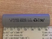 Акумулятор Li-Ion INR18650 3.7V 15C 2000mAh 30A