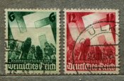 Поштові марки Німеччини, рейх (2 шт)
