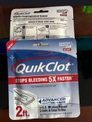 Гемостатична серветка Quikclot