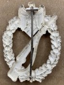 Штурмовий піхотний знак" в сріблі.