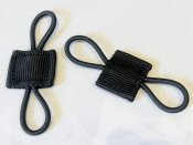 Тактична гумка-фіксатор для спорядження на Molle - Black