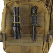 Тактична гумка-фіксатор для спорядження на Molle - Black