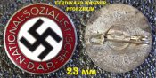 Членский знак NSDAP. Клеймо "RZM M1/8"