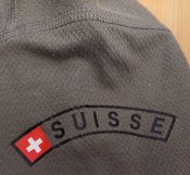 Термофутболка Suisse, 1 слой, олива, размер L, б/у, армия ВС Швейцария