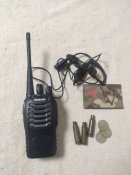З позицій(рф) Рація з гарнітурою, нашивка(V), копійки.
