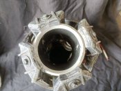 Р-73 ракета реактвний двигун. не горів (сопло, система керування елеронати та факелом вогню)