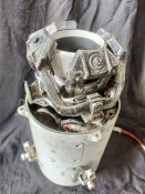 Р-73 ракета реактвний двигун. не горів (сопло, система керування елеронати та факелом вогню)