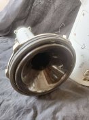 Р-73 ракета реактвний двигун. не горів (сопло, система керування елеронати та факелом вогню)