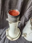 Р-73 ракета реактвний двигун. не горів (сопло, система керування елеронати та факелом вогню)
