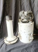 Р-73 ракета реактвний двигун. не горів (сопло, система керування елеронати та факелом вогню)