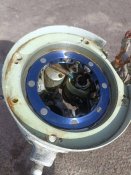 Р-73 ракета реактвний двигун. не горів (сопло, система керування елеронати та факелом вогню)