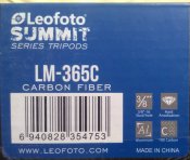 Трипод Leofoto LM-365C. В упаковці, не...