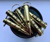 Брелок из 7,62 NATO с лазерной гравировкой (1 шт.)