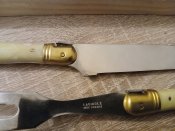 2з# Набір до стейку новий виробництва Laguiole inox France Thiers