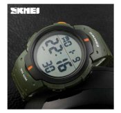 ремінець на часи skmei 1068(олива)оригінал