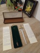 2з# Шпага сувенірна для відкриття листів виробництво Польща 1966 р.