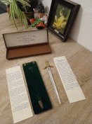 2з# Шпага сувенірна для відкриття листів виробництво Польща 1966 р.