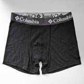 Чоловічі труси-боксери Columbia Stretch-Performance Boxer Briefs чорні XL [упаковка 3 шт.]