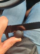Військовий бойовий ніж glock coltello fm 81 bfg - colore nero.