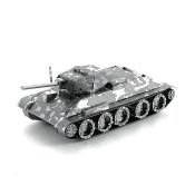 Металевий пазл Tank T-34 3D Metal Model Kit