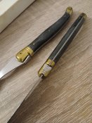 2з# Набір новий виделка та ніж виробництва Laguiole inox France Thiers