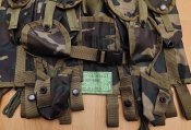 Жилет тактический штурмовой, разгрузка, камуфляж, лёгкое б/у, Южная Корея