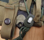 Жилет тактический штурмовой, разгрузка, камуфляж, лёгкое б/у, Южная Корея