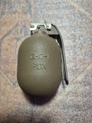 Болгарская  граната GHO-1 RDX.  Макет.