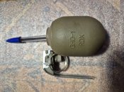 Болгарская  граната GHO-1 RDX.  Макет.