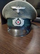 Фуражка вермахт. Розмір  60