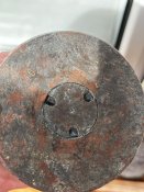 Две гильзы из-под снарядов танка Т-34