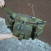 Тактична сумка бананка на пояс / тактическая сумка