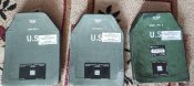 Бронеплити по штучно. Розмір small (3 шт.)