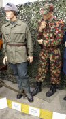 Кожаный ремень армии Швейцарии,110 см.88г.