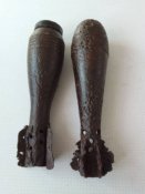 2 корпуса минометных мин + одна заглушка .