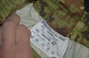 Брюки Gore-Tex армии Италии, камуфляж Vegetato (S) В идеале
