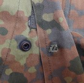Китель камуфляж Flecktarn, размер Gr.6, 2012 г, б/у, Бундесвер, армия ВС Германия