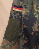 Китель камуфляж Flecktarn, размер Gr.6, 2012 г, б/у, Бундесвер, армия ВС Германия