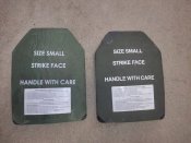 Керамічні бронеплити ESAPI - Small клас 6 (клас 4 США stand alone 7.62 APM2)